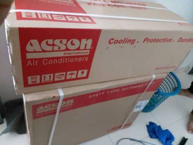 Acson  1.0hp Non Harga Siap Pasang Aircond AM338