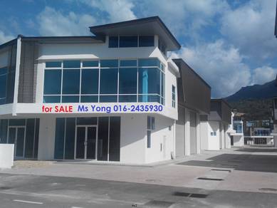 Prime Front-Row 1½ Storey Semi-D 3-in-1 Commercial Lot @SIERRA BIZHUB