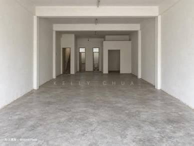 End-Lot Shop for Rent Taman Indrahana Kuchai Lama Ground Floor