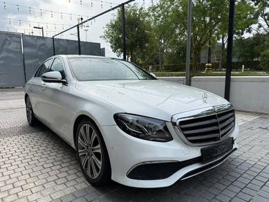2018 Mercedes Benz E-CLASS 2.0 250 EXCLUSIVE