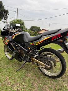 Kawasaki rr 150 hitam shuriken