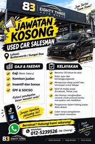 Salesman Used Car / Sales Advisor