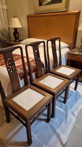 Imported Thai Solid Wood Oriental Dining Chairs