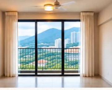 New Park One Residence, Condo.3+1 room,Taman Melawati, KL