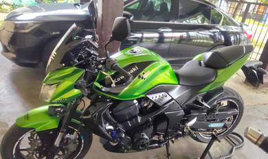 kawasaki Z750 dah siap rebuild enjin