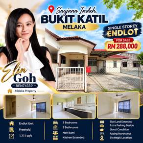 1-storey-Terraced-House-for-sale-Bukit-Katil-Melaka
