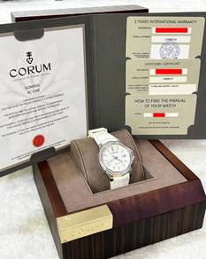 Corum Admiral Titanium Diamonds Bezel White