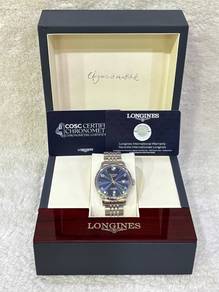 Longines Record Unisex L2 820.4.96.6 Blue Dial