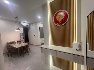 Muze 1280sqft city view fully furnished Bukit Jambul worth rent 2cp