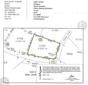 Bestari Jaya (Batang Berjuntai) Agricultural Land For Sale