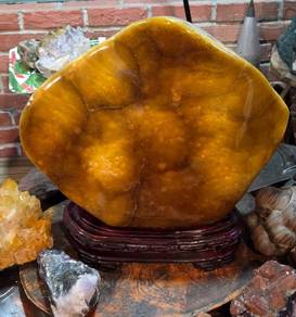 Collectors item. Bumblebee Jasper crystal from US