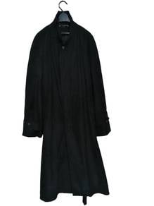 141.Lauren Ralph Lauren Black Long Trench Coat