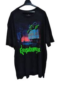 143.Goosebumps HorrorLand Graphic T-Shirt Black Si