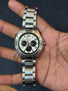 Alba Panda Dial Multi-Hand Sapphire Watch