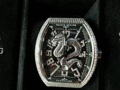 Franck Muller Vanguard Dragon King Steel Black 
