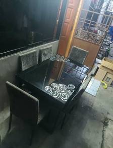 meja makan 6 kerusi