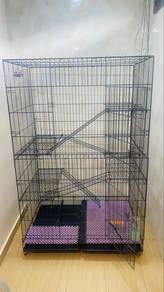 Sangkar Kucing (4)Tingkat