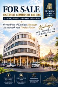 ICONIC HERITAGE COMMERCIAL BUILDING FOR SALE I Kuching