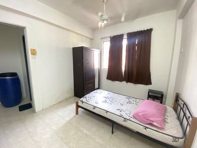 Bilik Master Single Untuk Disewa – Pangsapuri Carlina, Kota Damansara