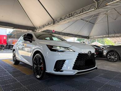 2025 Lexus RX350 2.4 F SPORT (A) 10K KM GENUINELY