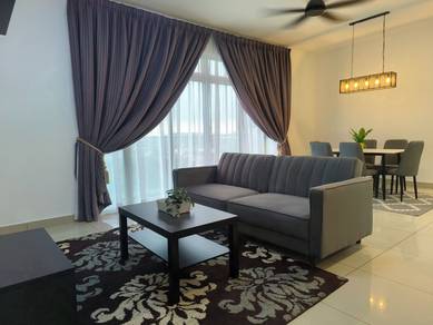 Corner Dwiputra Residence Presint 15 Fully Furnished, Move In Now