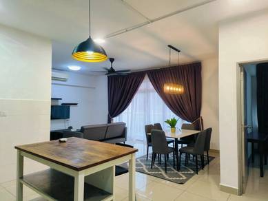 Corner Dwiputra Residence Presint 15 Fully Furnished, Move In Now