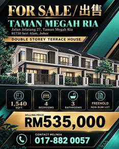 2-storey-Terraced-House-for-sale-Masai-Johor