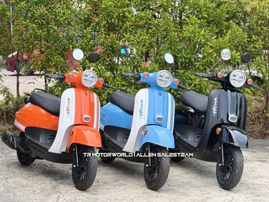 MODA MOCA 110 Skuter Klasik full loan ready stock