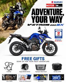 Vstrom250sx Vstrom Clearance OfferSenang Urus Loan