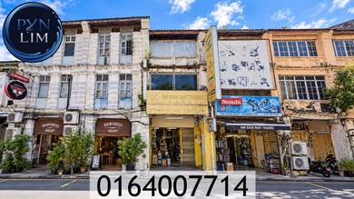 Lebuh Chulia 3 Stry Commercial Title Shophouse Georgetown Love Lane