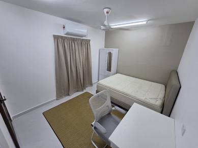 Bilik sewa lelaki tengah bandar Kuala Terengganu free api,air,wifi