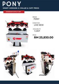 Pony Industrial-Grade Collar & Cuff Press -Display
