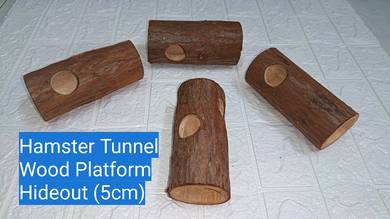 Hamster Tunnel Wood Platform Hideout 5cm