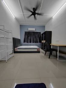 Brand-new fully furnished room near HTAR,LRT Tmn Selatan & Port Klang