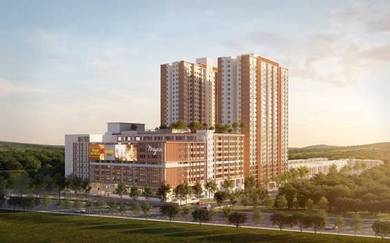 (Cashback 80k)Freehold furnish big size 3-4room Condo Putrajaya 5min