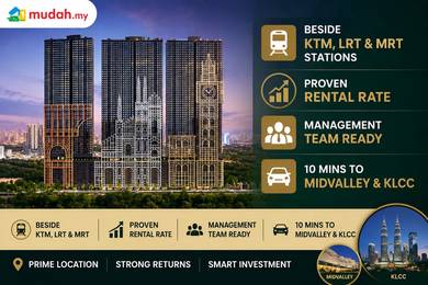 Europe Design Condo Beside KTM, LRT & MRT Salak Selatan