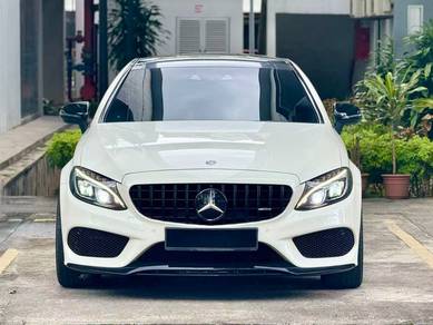 Mercedes Benz C180 AMG Coupe S/Roof C63Kit Brmster