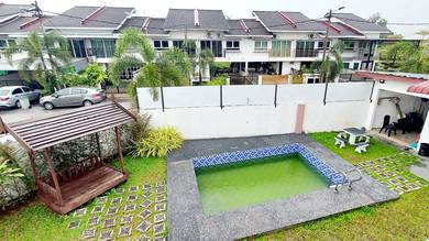 [Fully Furnished] Corner Lot Double Storey Terrace di Duyong, Melaka