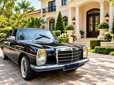 Mercedes Benz 200 50yr vintage 50k done new Restor