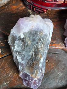 Rare Lilac Tip Auralite 23 Emerald crystal -Canada