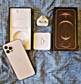 Apple iPhone 12 Pro Max Gold Like New 5G Fullset