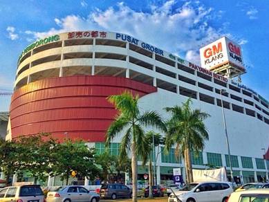 GM Klang Wholesale City, Retail Space for RENT, Below market