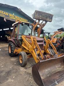 Backhoe jcb case 580 k full cabin unregistered usa