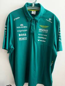 Aston Martin ARAMCO F1 Team Replica Polo