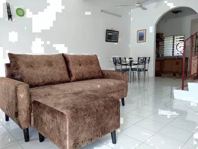Nicely Fully Furnished Double Sty Hse at County Valentine, Pasir Puteh