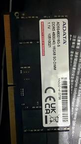 16gb Adata ddr5 4800 so-dimm(laptop)