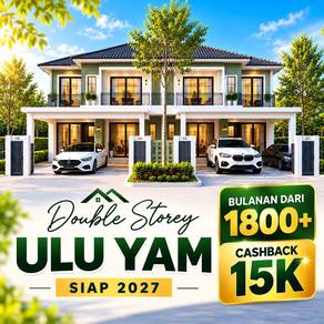 Ulu yam, 2tingkat, Gated Guarded