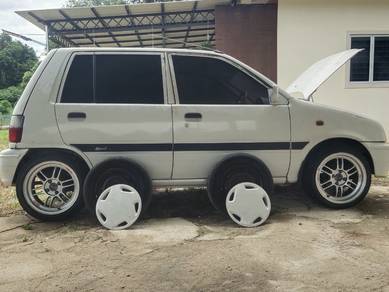 Kancil 660 rim enkei ori japan 15/7j
