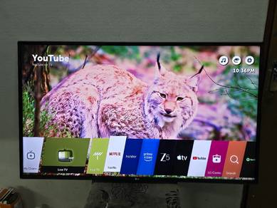 LG 49" smart tv 4k