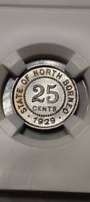 25 Cents State Of North Borneo(Sabah)